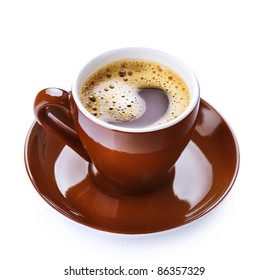 Coffee Espresso over White - Powered by Shutterstock