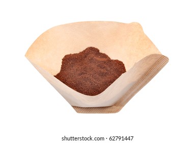 Coffee Filter With Coffee