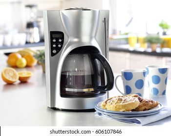 COFFEE MACHINE IN KITCHEN