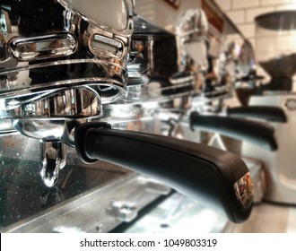 coffee machine and used by skilled baristas