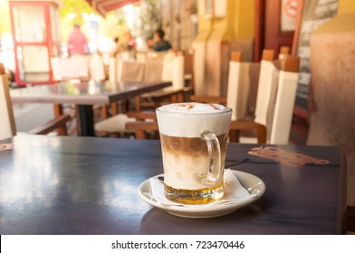 Coffee Melange (with Honey) In Budapest