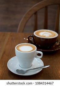 Coffee With Milk: Caffe Latte And Espresso Macchiato