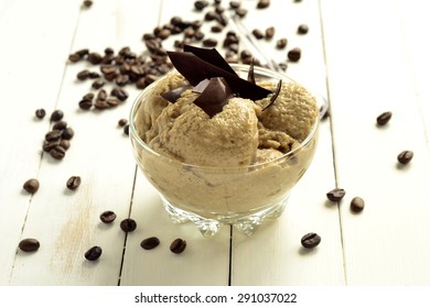 Coffee Mousse With Chocolate Chips