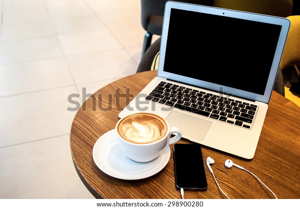 Coffee Music Friend Chat Room On Technology Food And