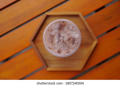 Coffee On A Slanted Table