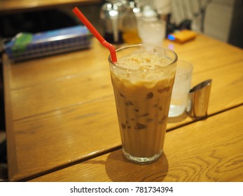 Coffee on the table.