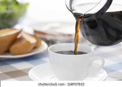 Coffee, pour, breakfast, - Powered by Shutterstock