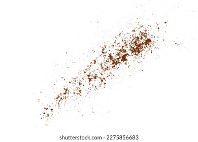 coffee powder particle isolated element - Shutterstock ID 2275856683