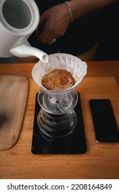 Coffee Preparation Process In The V60 Method From Start To Finish