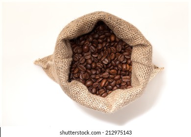 Coffee Sack From The Top