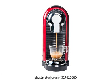 Coffee Series: Coffee Machine Isolated