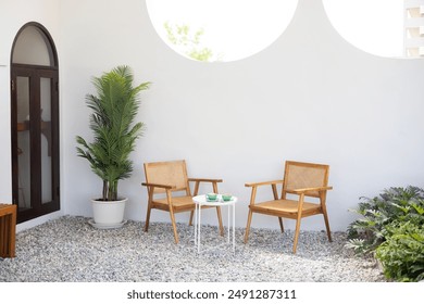 coffee shop
coffee shop background
modern minimalist cafe room 
The table and chairs 
Empty table in coffee shop - Powered by Shutterstock