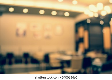 Coffee Shop Blur Background Bokeh Stock Photo (edit Now) 340063460