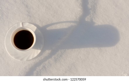 Coffee In The Snow