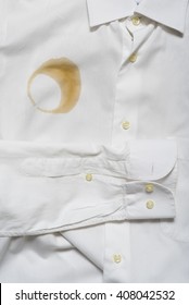 Coffee Stain On A Shirt