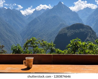 Coffee With A View Of The Andes