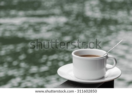 Similar – Image, Stock Photo CoffeeToGo