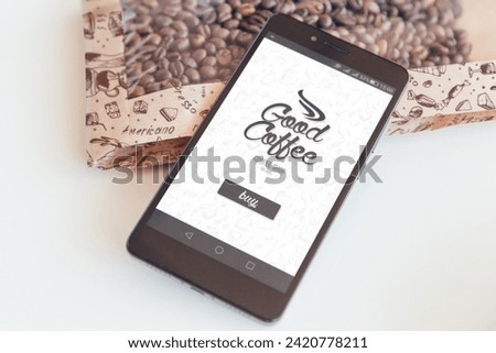 coffie bean cafe mockup cup 
