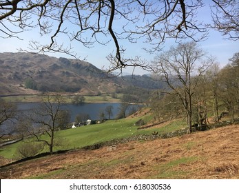 Coffin Route, Rydal to Grasmere, Lake District, Cumbria, England, in Springtime - Shutterstock ID 618030536