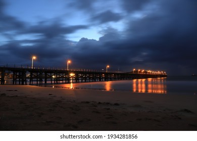 Coffs Harbour Jetty At Sunrise