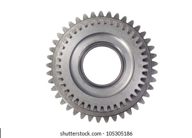 Cog Wheels  Isolated On White Background