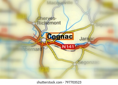 Cognac, A Town In The Saint Jacques District In France.