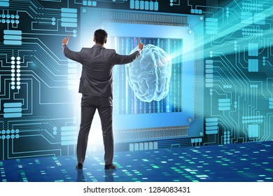 Cognitive computing concept as modern technology