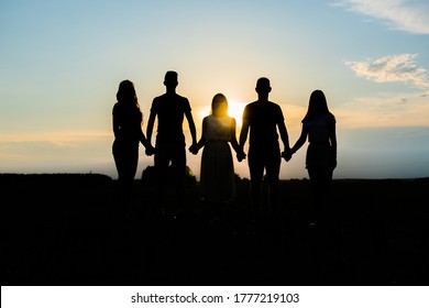 37,319 Group silhouette sunrise Images, Stock Photos & Vectors ...