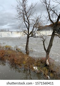 Cohoes Falls And Mohawk River