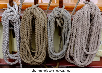 Coiled Ropes On The Pride Of Baltimore II.