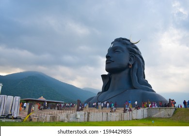 Coimbatore India People Visiting Isha Yoga Stock Photo (edit Now 