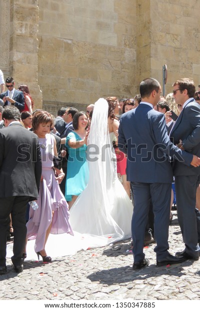 Coimbra Portugal Circa June 15 Bride Stock Photo Edit Now