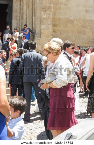 Coimbra Portugal Circa June 15 Bride Stock Photo Edit Now