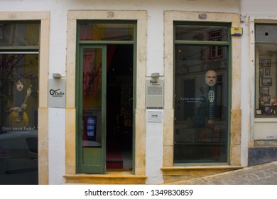 COIMBRA, PORTUGAL - March 1, 2019: Fado Center In Old Town Of Coimbra