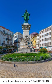 COIMBRA, PORTUGAL, MAY 20, 2019: Monument To Joaquim António De Aguiar At Portagem Square At Coimbra, Portugal