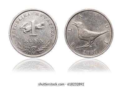 Coin Of 1 Croatian Kuna