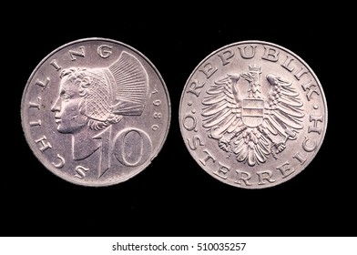 Coin 10 Austrian Schilling