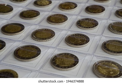 A Coin Collection Of 2 Euro Commemorative Coins