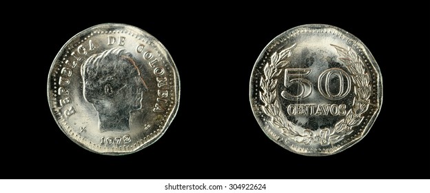 Coin Colombia 50 Centavos