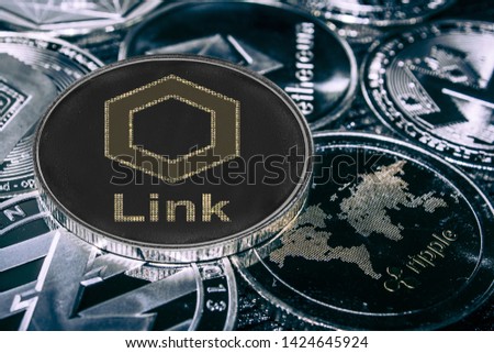 coin cryptocurrency Link chainlink against the main alitcoins the Ethereum, dash, monero, litecoin