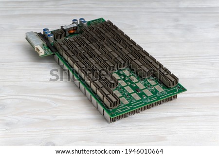 Coin mining Hash Board ASIC