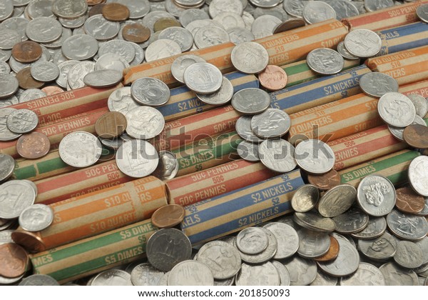 coins Money roll\

