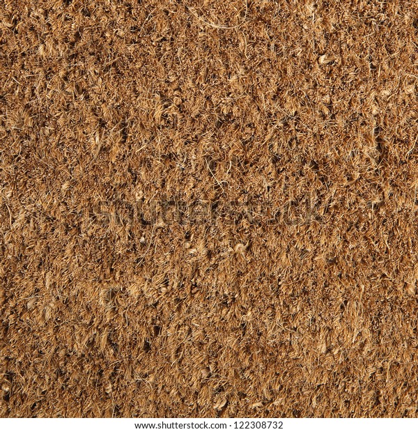 Coir Natural Fiber Doormat Stock Photo Edit Now 122308732