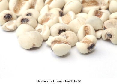 Coix Seed Isolated On The White Background