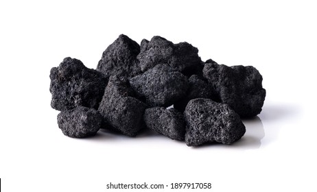 Coke Coal isolated on white background