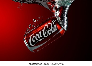 Coke. Illustrative Editorial