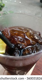Cola close-up
