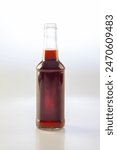 Cola glass bottle with long neck 