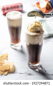 Cola Vanilla Ice Cream Float