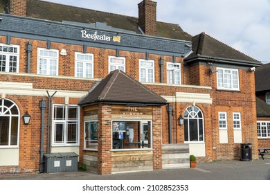 Colchester, Essex UK - October 14 2021: The Albert Beefeater Restaurant And Pub, Colchester